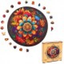 Wooden Puzzle - Leaf ornaments