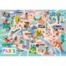 Hand-cut Wooden Puzzle - Balade A Paris