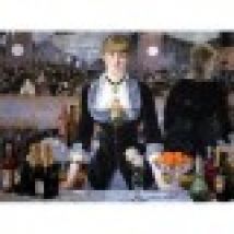 Manet Édouard: A Bar at the Folies Bergère, 1882