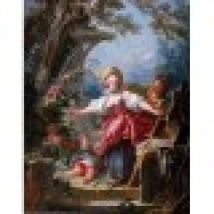 Jean-Honoré Fragonard: Blind Man's Bluff