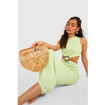 Sac À Main En Bois - Naturel - One Size, Naturel