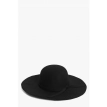 Chapeau À Ruban - Noir - Taille Unique, Noir