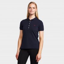 Dublin Women's Lily Cap Sleeve Polo Shirt - Navy, NAVY