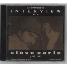 Steve Earle Open Ended Interview - The Hard Way 1990 Canadian CD album MCAD9042