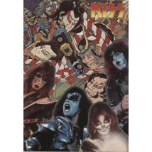 Kiss 1977 Tour + Ticket Stub 1977 Japanese tour programme TOUR PROGRAM