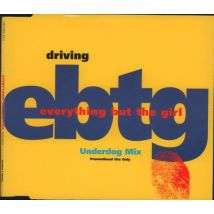 Everything But The Girl Driving - Yellow Sleeve 1996 UK CD single NEG99CDDJ
