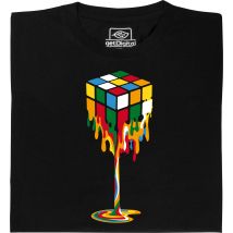 Fair gehandeltes Öko-T-Shirt: Melting Magic Cube