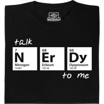 Fair gehandeltes Öko-T-Shirt: Talk NErDy to me