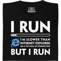 Fair gehandeltes Öko-T-Shirt: Run IE