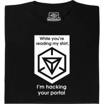 Fair gehandeltes Öko-T-Shirt: Ingress Reading