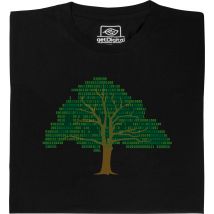 Fair gehandeltes Öko-T-Shirt: Binary Tree