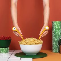 Spaghetti-Monster Pasta- und Salatbesteck