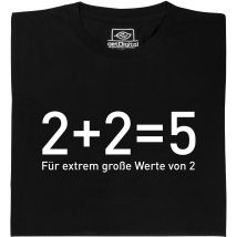 Fair gehandeltes Öko-T-Shirt: 2 + 2 = 5