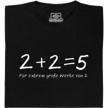 Fair gehandeltes Öko-T-Shirt: 2+2=5