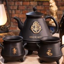Harry Potter Hogwarts Zauberkessel-Teekanne mit Tassen
