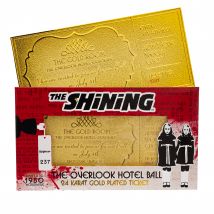 The Shining 24K vergoldetes Ticket