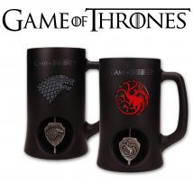 Game of Thrones Bierhumpen mit 3D-Wappen