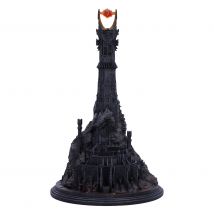 Nemesis Now Herr der Ringe Barad Dur Rückfluss-Räuchergefäß 26,5 cm, Harz, schwarz, offiziell lizenziertes Herr der Ringe Sauron™ Merchandise, aus feinstem Harz gegossen, fachmännisch handbemalt