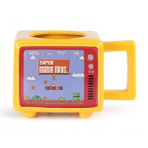 Pyramid Retro TV Heat Change Mug - Super Mario Bros (Like a Boss)
