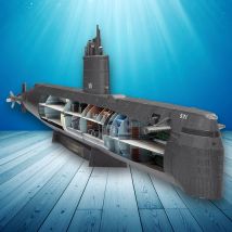 Metal Earth Premium 3D Bausatz – USS Nautilus