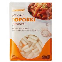 Korean Toppokki, Tteokbokki, Rice cake, Reiskuchen, 500g, Vegan & Glutenfree, Original aus Korea