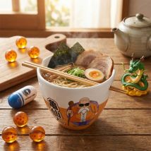 Dragon Ball Z Meister Roshi Ramen-Schüssel Set mit Stäbchen