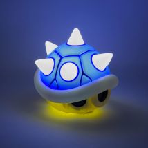 Super Mario Kart Blauer Panzer Lampe mit Originalem Sound