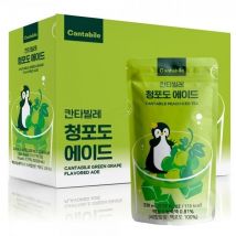 Cantabile – Koreanische Limonaden aus dem Beutel : Grüne Traube (10er Pack)