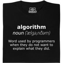 Fair gehandeltes Öko-T-Shirt: Algorithm