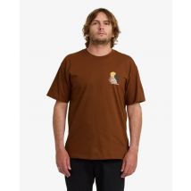 Uomo Canyons Regular - Maglietta a maniche corte da Uomo - Brown