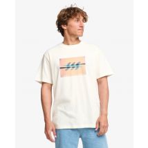 billabong | Russel Spencer Subconscious Premium - Camiseta de manga corta para hombre - Blanco - M