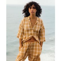 billabong | Beach Side - Chemise oversize à manches courtes pour Femme - Beige - L