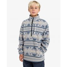 Billabong | Boundary Mock - Half Zip Mock Neck Pullover for Boys 8-16 - Grey - 10