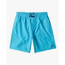 billabong enfant | All Day Layback 14" - Short de bain pour Garçon 8-16 ans - Bleu - 12