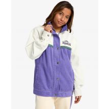 billabong | Set The Wave - Veste en velours côtelé pour Femme - Violet - S