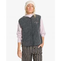 Billabong | Be Happy - Sherpa-Weste für Frauen - Schwarz - S
