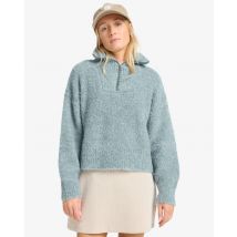 Donna Lost Heaven - Maglione con mezza cerniera da Donna - Blue