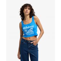 billabong | Surfing Our Way - Camiseta de manga corta serigrafiada para Mujer - Azul - S