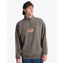 billabong | Core Lord - Sweat demi-zip Gris Homme - Gris - XXL