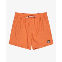 billabong | Every Other Day 17"- Short de bain Layback pour Homme - Short de bain Orange Homme - Orange - L