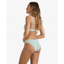 Billabong - Dames Wave Check Bondi Pant - Bikinibroekje met Medium Bedekking voor Dames - Green