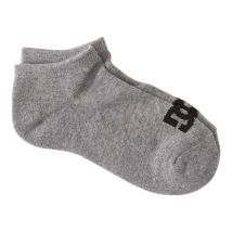 DC Ankle - Boys Black 3 Pack Liner Socks