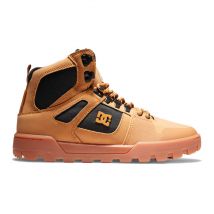DC Shoes | Pure Hi - Wasserabweisende Lederstiefel für Männer - Braun - 40