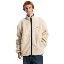 Mens Vault - Men Beige Zip Polar Fleece