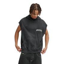 Mens Gunner - Men Black Sleeveless Hoodie