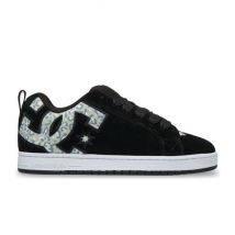 Mens Court Graffik - Men Black Leather Shoes