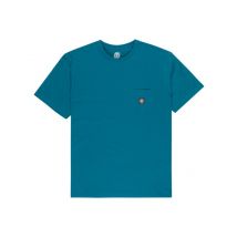 element | Icon Label Pocket - Camiseta de manga corta para hombre - Azul - xl