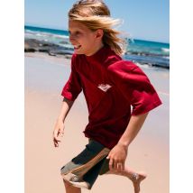 Quiksilver Mercury Worldwide - Maglietta a maniche corte da Ragazzo 8-16 - Red