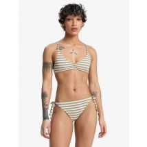 quiksilver | Clickity Clack - Parte de cima de biquíni triangular para Mulher - TOBACCO CLICKITY STRIPE (cmk3) - M