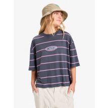 quiksilver | Stripart - T-shirt de manga curta para mulher - INDIA INK STRIPE (ksh6) - XS/S